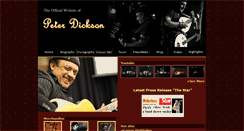 Desktop Screenshot of peterdickson.com